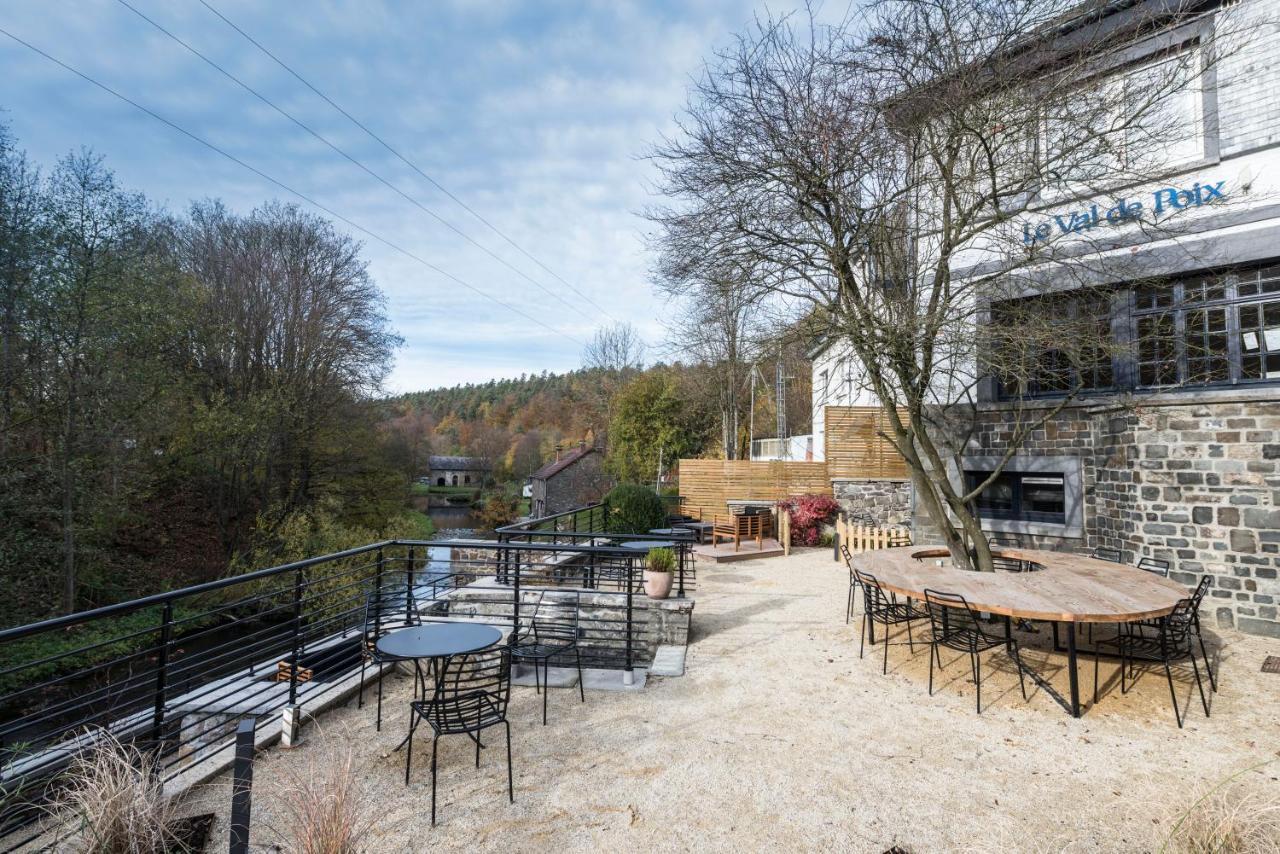 Hotel Val De Poix- Logis Hotel Restaurant Saint-Hubert Exterior foto